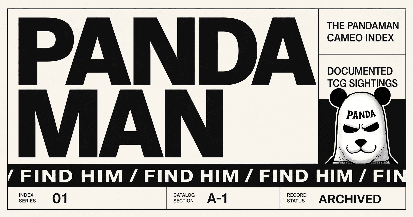 Find Pandaman cameo archive preview